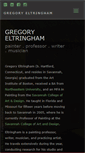 Mobile Screenshot of gregoryeltringham.com