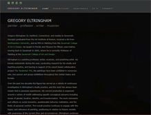 Tablet Screenshot of gregoryeltringham.com